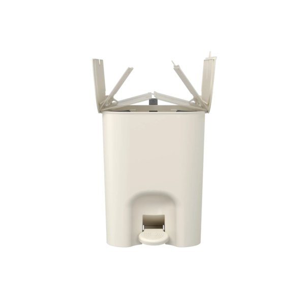 Lixeira Borboleta com Pedal 12LT Light Gray 106610468 Coza-9885ff7f-c126-4617-8400-ad2ca3dfa456