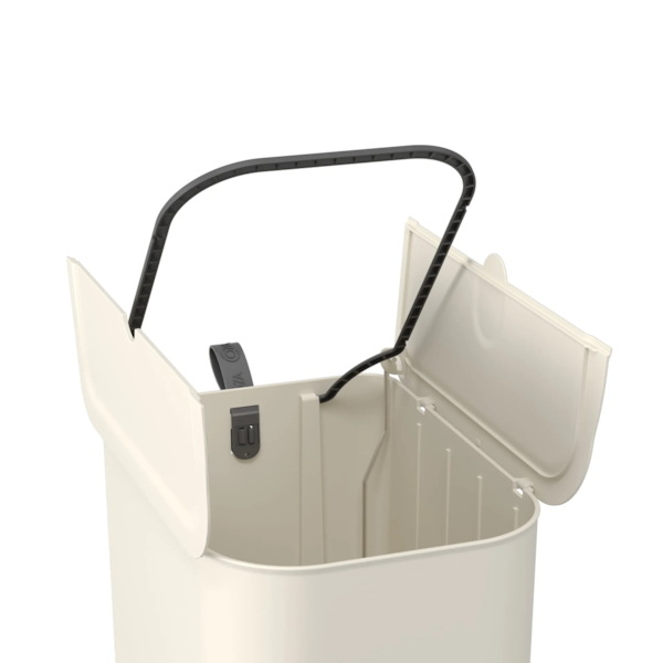 Lixeira Borboleta com Pedal 12LT Light Gray 106610468 Coza-74466ff6-d470-4ecb-9e25-80def099a469