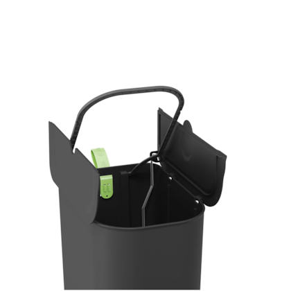 Lixeira Borboleta com Pedal 12LT Preta 106610008 Coza-9c0fd94f-fcf1-44bb-885f-c76bc90bb668