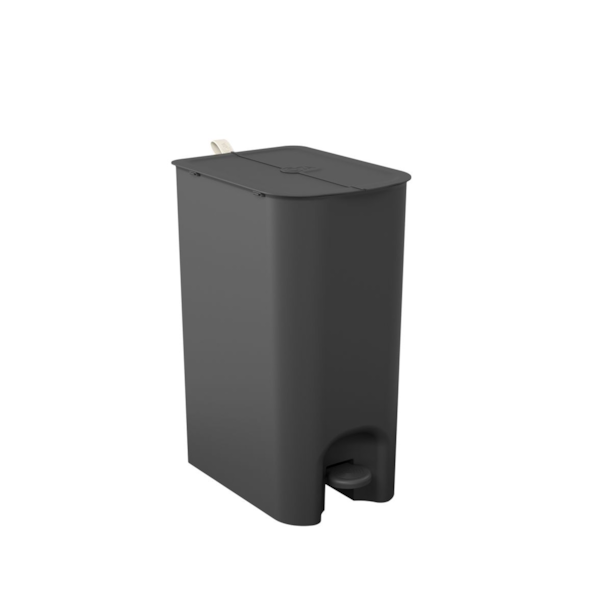 Lixeira borboleta com pedal 20LT cinza chumbo 10662/0536 Coza-9cb1c99e-29b8-476c-bd89-9d3315b0ed42