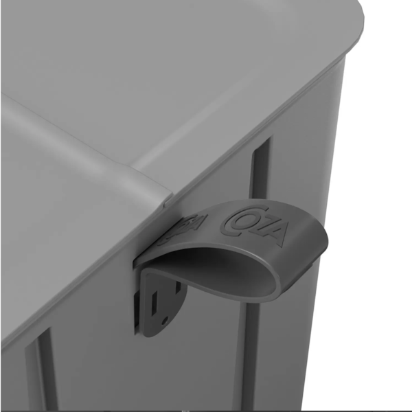 Lixeira Borboleta com Pedal 20LT Cinza Frio 106620499 Coza-4d14eb56-0e9f-4457-9be0-a12c6a16d73c