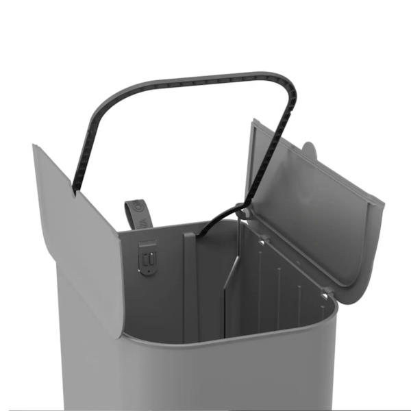 Lixeira Borboleta com Pedal 20LT Cinza Frio 106620499 Coza-564b67c0-97c2-49a4-95b5-37a6a414b6aa
