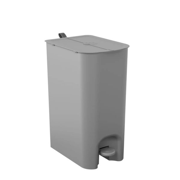 Lixeira Borboleta com Pedal 20LT Cinza Frio 106620499 Coza-2e5beb25-cf47-4a61-90bd-1064fbcbfdc0