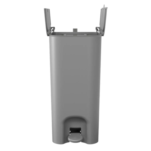 Lixeira Borboleta com Pedal 20LT Cinza Frio 106620499 Coza-5762a549-ad16-48d7-8314-adba539d0652