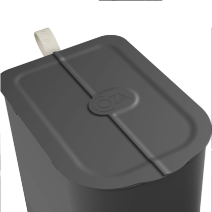 Lixeira Borboleta com Pedal 6LT Cinza Chumbo 10660/0536 Coza-cab2afea-9152-4f76-a8f6-236ce4bc5a51