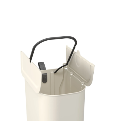 Lixeira borboleta com pedal 6LT cinza claro 10660/0468 Coza-b13a6cbb-5770-4efa-8df1-0d6398b072fe