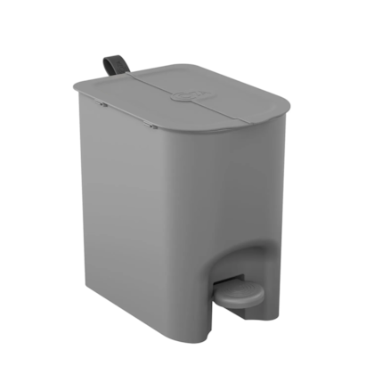 Lixeira Borboleta com Pedal 6LT Cinza Frio 10660/0499 Coza-bd87588b-8761-481d-a084-dd43b4929025