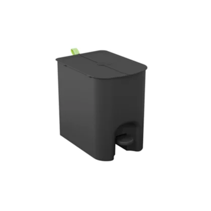 Lixeira Borboleta com Pedal 6LT Cinza Frio 10660/0499 Coza