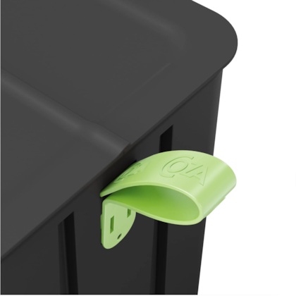 Lixeira borboleta com pedal 6LT preta 10660/0008 Coza-3d826965-cbd3-42a4-bdab-4d6e5e85bfa3