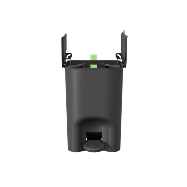 Lixeira borboleta com pedal 6LT preta 10660/0008 Coza-9c538ebb-c9d6-42eb-b561-fb109ead1910