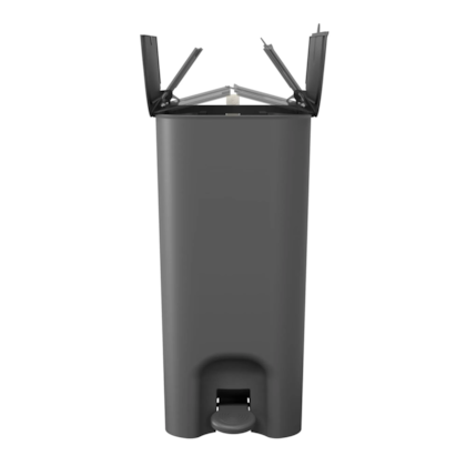 Lixeira Borboleta Pedal 10+10LT Cinza chumbo 10663/0536 Coza-204409a7-3840-46c8-b048-1a2cedd8eb64