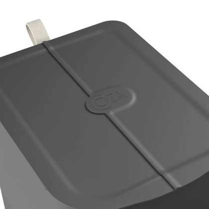 Lixeira Borboleta Pedal 10+10LT Cinza chumbo 10663/0536 Coza-845f0fc2-e71a-4fc4-8518-b61a9847f090