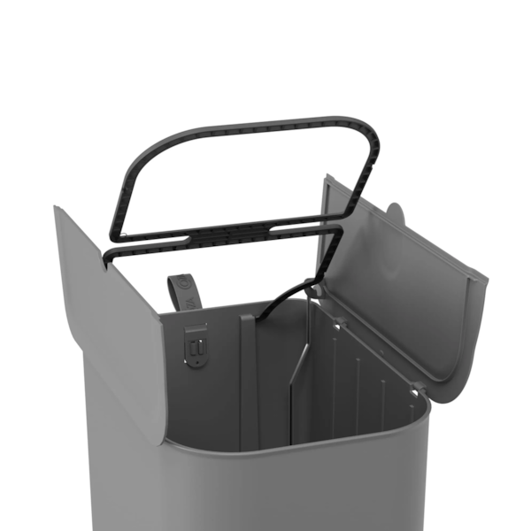 Lixeira Borboleta Pedal 10+10LT Cinza Frio 10663/0499 Coza-2fe81cc8-1e54-49bd-b6cf-bf96a8dd5d6f