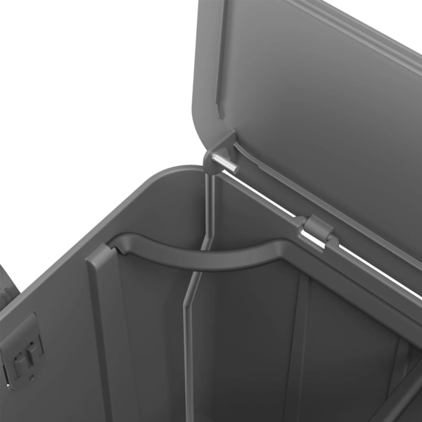 Lixeira Borboleta Pedal 10+10LT Cinza Frio 10663/0499 Coza-91b6cc37-7849-4399-8d53-ea114df4ea18