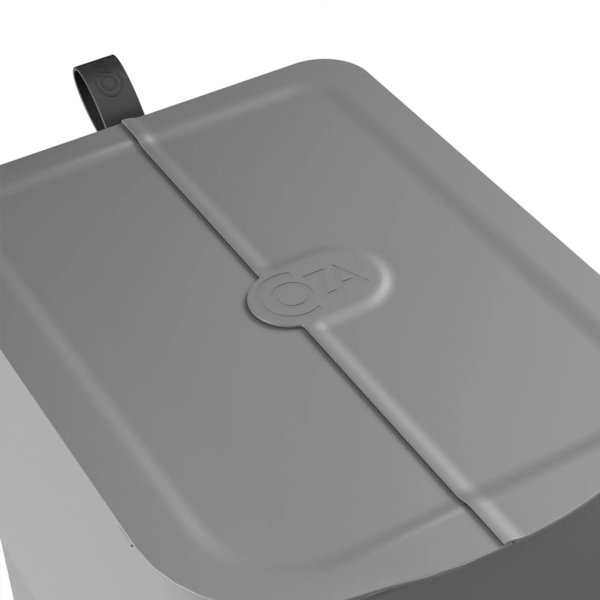 Lixeira Borboleta Pedal 10+10LT Cinza Frio 10663/0499 Coza-09f553e7-a487-4ba2-adee-bb1cae32f174