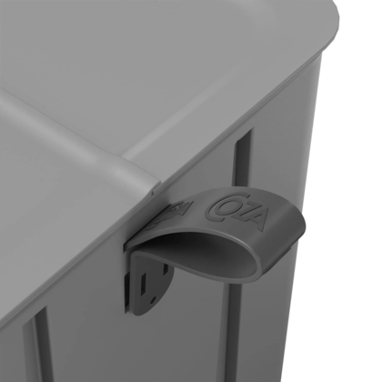 Lixeira Borboleta Pedal 10+10LT Cinza Frio 10663/0499 Coza-691f8a61-188d-4a66-9062-04d693970047