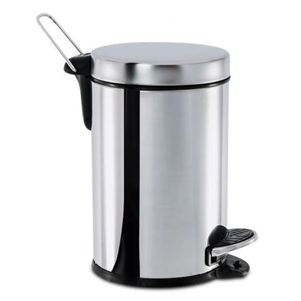 Lixeira com Pedal Balde Decor Line em Aço Inox 3,0L Prata 3040/201 Brinox-a7f3b48c-8d96-4e5b-86ef-a79b0b3f35e7