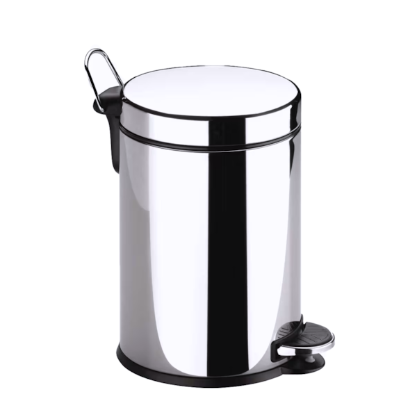 Lixeira com Pedal Balde Decor Line em Aço Inox 3,0L Prata 3040/201 Brinox-b2030f76-f255-413a-9c3b-bf628352e94a