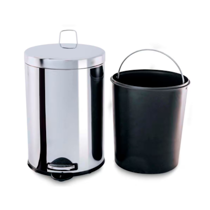 Lixeira com Pedal Balde Decor Line em Aço Inox 3,0L Prata 3040/201 Brinox-72d178ef-56e5-4da0-b94c-400c8d9d1704