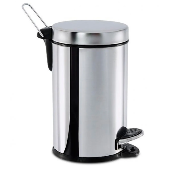 Lixeira com Pedal Balde Decor Line em Aço Inox 5,0L Prata 3040/202 Brinox-6b2b9a14-c7c3-4906-bada-9ebc52c10c84
