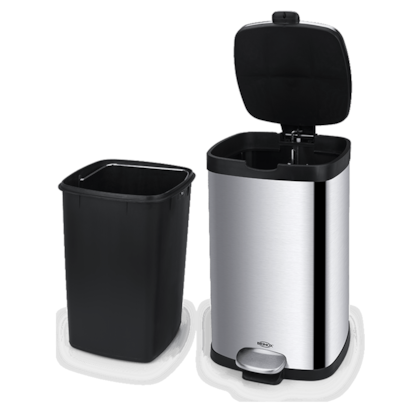 Lixeira com Pedal Balde Frame Em Aço Carbono 12L Inox 3065/101 Brinox-bcfd6551-7ba1-41ab-8c9f-8d4833b22479