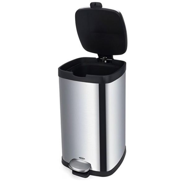 Lixeira com Pedal Balde Frame em Aço Carbono 20L Inox 3066/101 Brinox-6ddaa81f-1716-4988-a3c2-d9665dc4f8a3