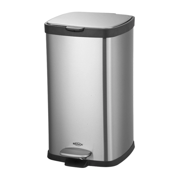 Lixeira com Pedal Balde Frame em Aço Carbono 20L Inox 3066/101 Brinox-3151df27-57da-4276-87d7-c7f35b3c2c6e