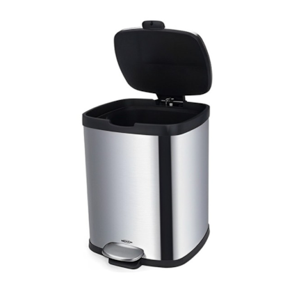 Lixeira com Pedal Balde Frame em Aço Carbono 6,0L Prata 3064/101 Brinox-bb30e399-ee6e-42eb-80db-28b5310f0a34