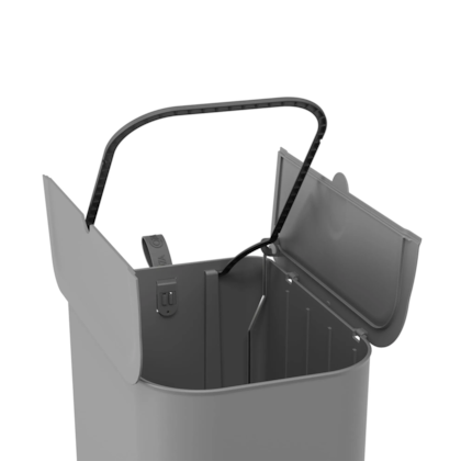 Lixeira com Pedal Borboleta 12LT Cinza Frio 10661/0499 Coza-a0c013fb-bbe6-4786-bd1d-da6ec83cf6aa