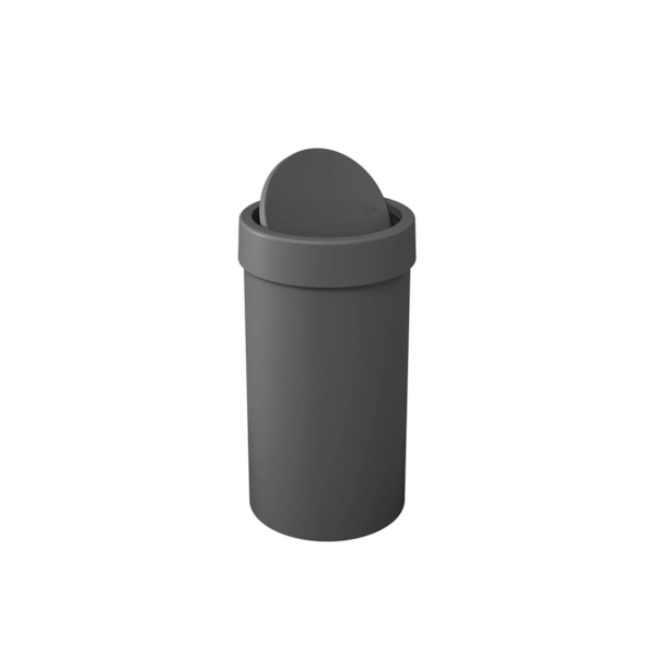 Lixeira com Tampa Basculante 9LT Cinza Chumbo 109460536 Coza-d6d76d1d-022e-4810-b0cf-9318ce9962af
