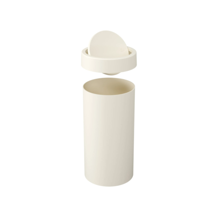 Lixeira com Tampa Basculante 9LT Light Gray 109460468 Coza-20c10af0-6e96-4b38-8ed3-93cc9dcdd7c7