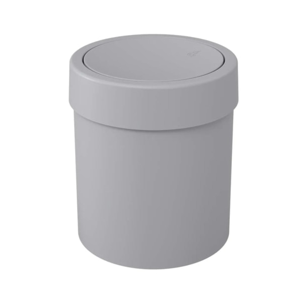 Lixeira com Tampa Basculante Basic 5,4L Cinza 10945/0499 Coza -de9afc4b-94b6-4844-8601-1b6b0547d679