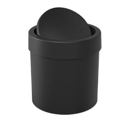 Lixeira com Tampa Basculante Basic 5,4L Preto 10945/0008 Coza-1abb274e-e93f-4d8f-b1f9-39ea1e3d565b
