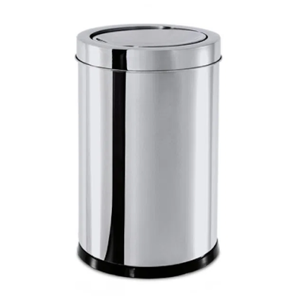 Lixeira com Tampa Basculante Decorline 25cm 21,2L Em Aço Inox 3032/203 Brinox-b2fe28bd-5caa-4119-9150-16153b8c1469