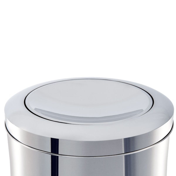 Lixeira com Tampa Basculante Decorline 25cm 28,0L Em Aço Inox 3032/204 Brinox-c32cda1c-1169-44cf-841b-7f010e156f9e