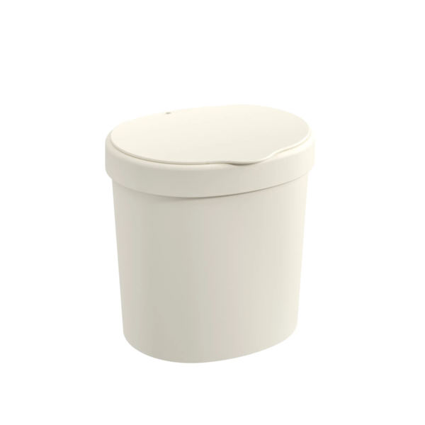 Lixeira com Tampa Basic 2,5LT Light Gray 109060468 Coza-252c7f41-aac3-4475-a9dd-a5deee0d91e1