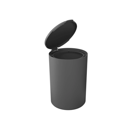 Lixeira com Tampa Serene 5LT Cinza Chumbo 131063536 Coza-850fb708-d8b8-41fe-a1dd-f8e6809471d7