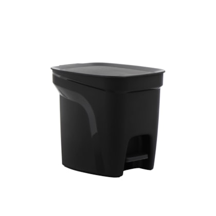 Lixeira Compact 7 Litros  Polipropileno Preto 92851/009 Tramontina-6e5ba514-8469-4d62-bbec-3a7592987c1b