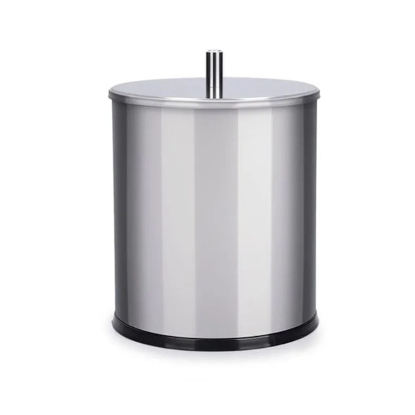 Lixeira Inox Com Tampa Decorline 18cm 5,4L Toilet 3030/202 Brinox-8a51d3e2-47e7-46c6-a711-1abacef0bbe2