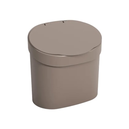 Lixeira Para Pia Basic Little Cozinha 2,5L Cinza Quente 10906/0126 Coza-2decb6bb-7c80-4bc2-b0ca-3105dfac6d18