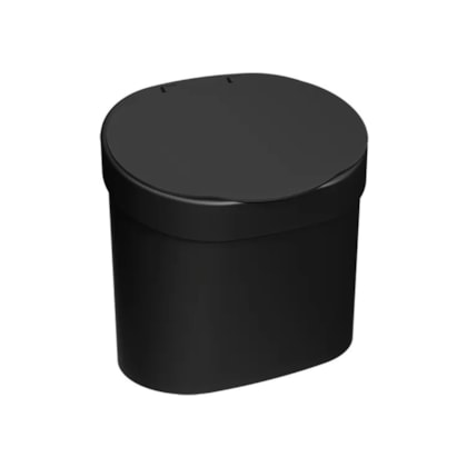 Lixeira Para Pia Basic Little Cozinha 2,5L Preto 10906/0008 Coza