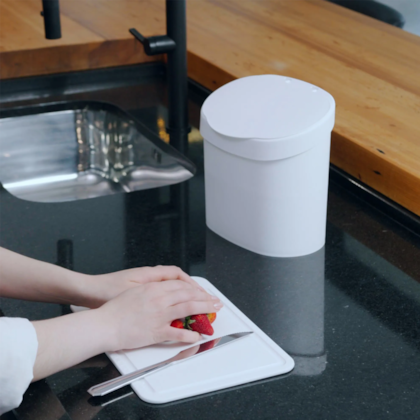 Lixeira Pia Tampa Basic 4LT Light Gray 10902/0468 Coza-69cadecd-f086-4517-93fc-3a13443eb101