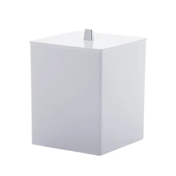 Lixeira Quadrada Bagno Quadratta 7Lts Branco 1575 Paramount-5f889d1c-12e6-468f-9574-956636bdca50