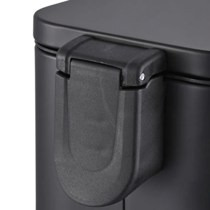 Lixeira Retangular Com Pedal Balde Frame em Aço Carbono 5,0L Preta 3064/103 Brinox-db553130-b333-4afa-8b99-95d88e4af4f1