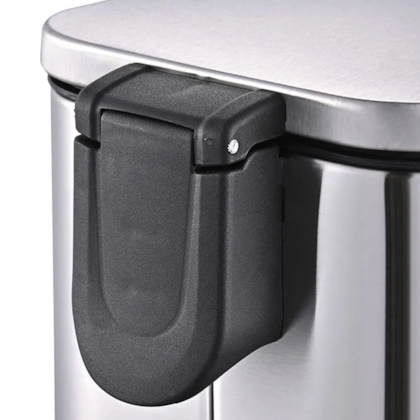Lixeira Retangular Com Pedal Balde Frame em Aço Inox 5,0L Prata 3064/102 Brinox-f5f9ec31-367e-445f-9972-1c57f8394d1e