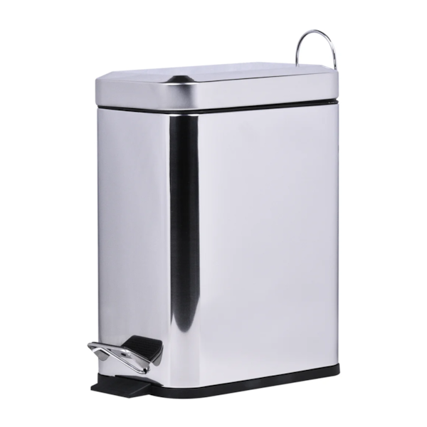 Lixeira Retangular Slim Aço Inox 5l 919390 Kala-41213799-b73a-4e5b-ad39-05ece5f9d2de