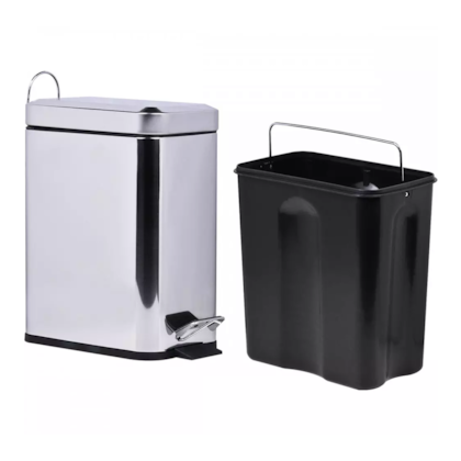 Lixeira Retangular Slim Aço Inox 5l 919390 Kala-290c0c4e-d275-4dc0-936b-22a1b9ee2632