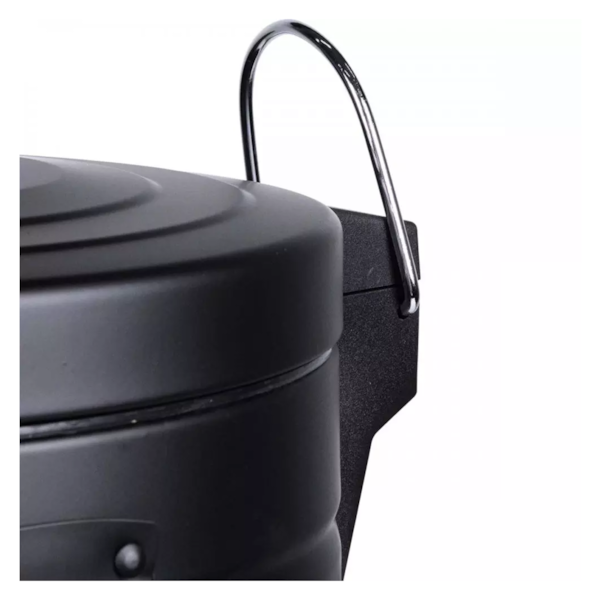 Lixeira Retrô 5L Preta 246181 Kala -42a4136d-0679-4e99-86e5-dea4f300aa11