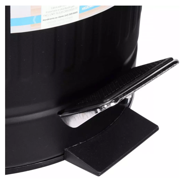 Lixeira Retrô 5L Preta 246181 Kala -a624b3ff-af2e-44ac-a31f-f106f63714fc