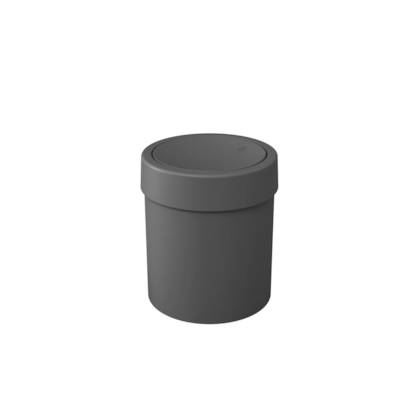 Lixeira Tampa Basculante 5,4LT Cinza Chumbo 109450536 Coza-2cd2ad4c-95a6-49d7-b4bb-fcdd159c019b